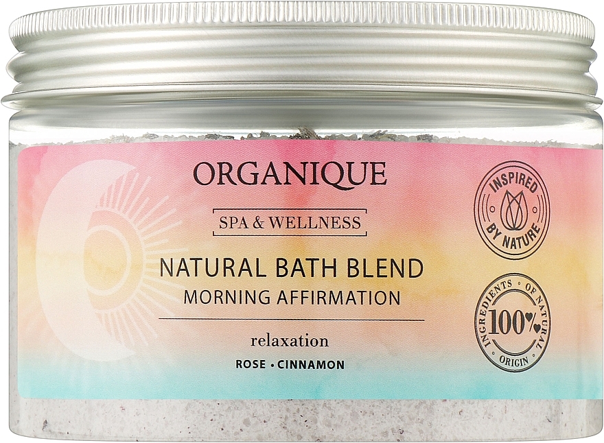 Aromatic Bath Blend 'Rose & Cinnamon' - Organique Spa & Wellness Affirmation Of The Day — photo N3