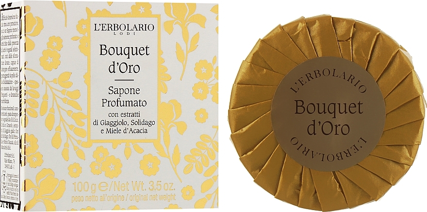 Perfumed Soap "Golden Bouquet" - L'Erbolario Body Soap — photo N19