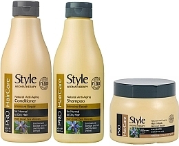 Fragrances, Perfumes, Cosmetics Set "Intensive Regenerating" - Style Aromatherapy Pro HairCare (shmp/400ml + cond/400ml + mask/500ml)