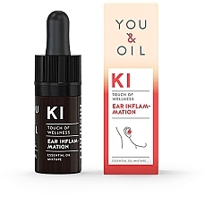 Fragrances, Perfumes, Cosmetics Essential Oil Blend - You & Oil KI-Ear Inflammation Touch Of Welness Essential Oil