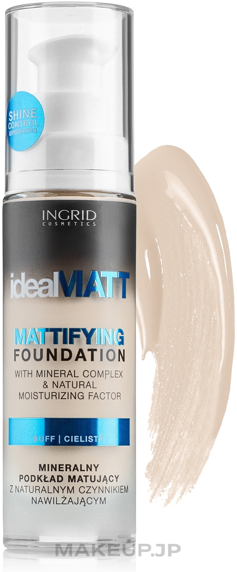 Foundation - Ingrid Cosmetics Ideal Matt Mattifying Foundation — photo 300 - Ivory