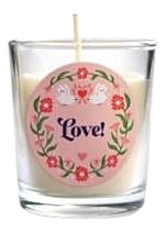 Fragrances, Perfumes, Cosmetics Love Jasmine & Caramel Scented Candle in Glass - Flagolia