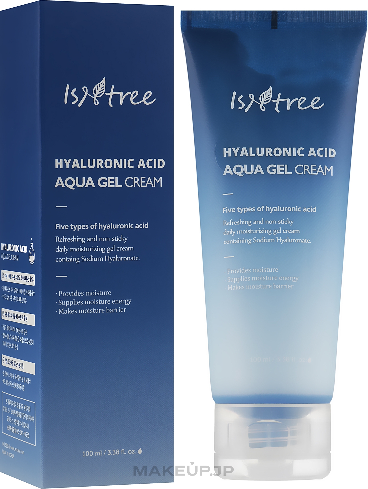 Moisturizing Hyaluronic Gel Cream - Isntree Hyaluronic Acid Aqua Gel Cream — photo 100 ml