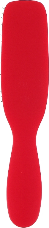 Hair Brush "Spider Soft", 9-row, matte, red - I Love My Hair — photo N5