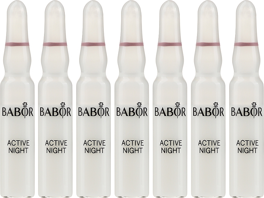Night Face Ampoule - Babor Ampoule Concentrates Active Night — photo N2