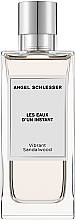 Fragrances, Perfumes, Cosmetics Angel Schlesser Les Eaux d'un Instant Vibrant Sandalwood - Eau de Toilette (tester with cap)