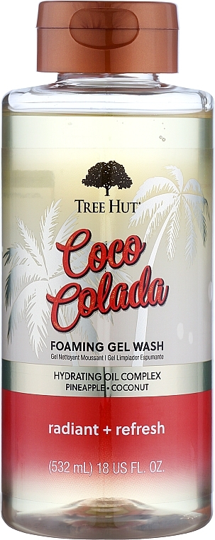 Shower Gel - Tree Hut Coco Colada Foaming Gel Wash — photo N1