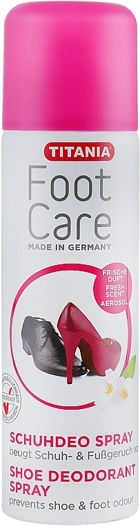 Shoe Deodorant - Titania Foot Care Spray — photo N1