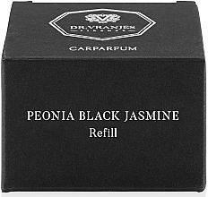 Dr. Vranjes Peonia Black Jasmine Carparfum Refill - Car Air Freshener (refill) — photo N1