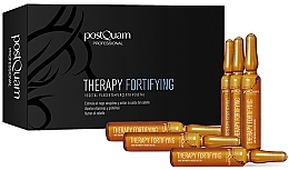 Fragrances, Perfumes, Cosmetics Vegetable Placenta Hair Ampoules - PostQuam Therapy Fortifying Vegetal Placenta