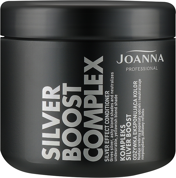 Blonde Hair Conditioner - Joanna Professional Silver Boost Complex Hair Conditioner — photo N1