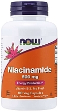 Vitamin B3 "Niacinamide", 500 mg - Now Foods Niacinamide Veg Capsules — photo N4