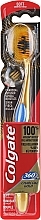 Soft Toothbrush, gold with blue - Colgate 360 Charcoal Gold Soft Toothbrush — photo N16