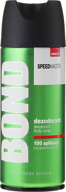 Deodorant - Bond Speedmaster Deo Spray — photo N7