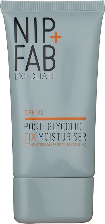 Moisturizing Sunscreen - NIP + FAB Post Glycolic Fix Moisturiser SPF 30 — photo N1