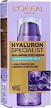 Concentrated Face Gel - L'Oreal Paris Hyaluron Specialist Replumping Moisturizing Concrntrated Jelly — photo N2