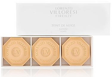 Lorenzo Villoresi Teint de Neige - Set (soap/3x100g) — photo N3