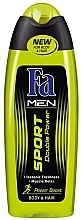 Fragrances, Perfumes, Cosmetics Men Double Power Shower Gel - Fa Men Double Power Boost Sport