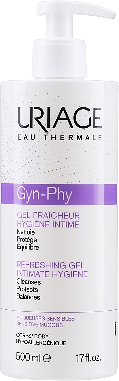 Intimate Hygiene Gel - Uriage GYN-PHY Toilette Intime Gel Fraicheur — photo N1