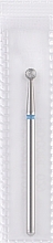 Diamond Nail File Drill Bit, ball, 2,9 mm, blue - Head The Beauty Tools — photo N3