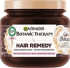 Fragrances, Perfumes, Cosmetics Oat Delicacy Hair Mask - Garnier Botanic Therapy Hair Remedy Oat Delicacy Hypoallergenic Mask