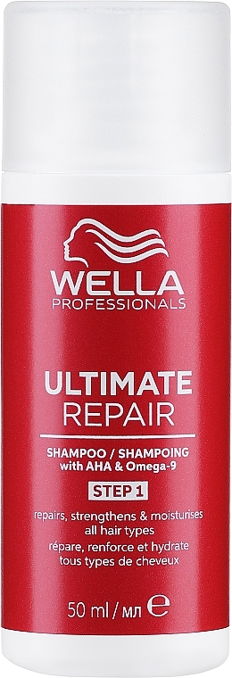 GIFT! Shampoo for All Hair Types - Wella Professionals Ultimate Repair Shampoo With AHA & Omega-9 — photo N1
