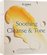 Fragrances, Perfumes, Cosmetics Set - Elemis Soothing Cleanse & Tone (toner/400ml + cl/balm/200g)