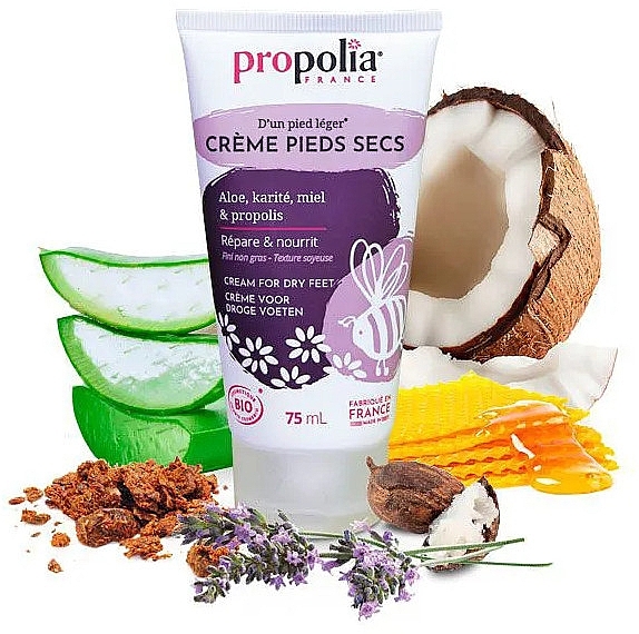 Foot Cream for Dry Skin - Propolia Cream For Dry Feet — photo N7