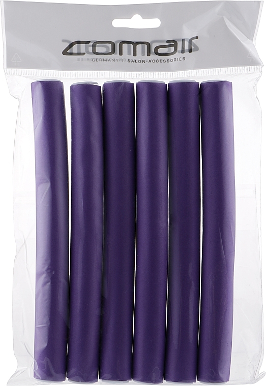 Flex Hair Curlers, purple, 170mm, d21 - Comair — photo N1