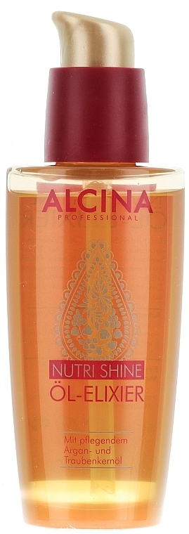 Nourishing Hair Oil-Elixir - Alcina Nutri Shine Oil Elixir — photo N2