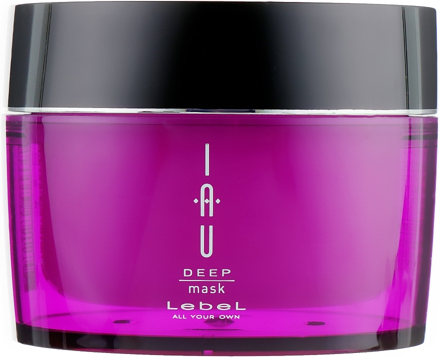 Concentrated Aroma Mask for Unruly & Curly Hair - Lebel IAU Deep Mask — photo N4