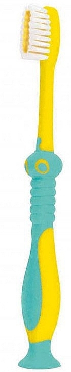 Soft Toothbrush M66 'Dino', yellow - Mattes Rebi-Dental Dino Tothbrush — photo N4