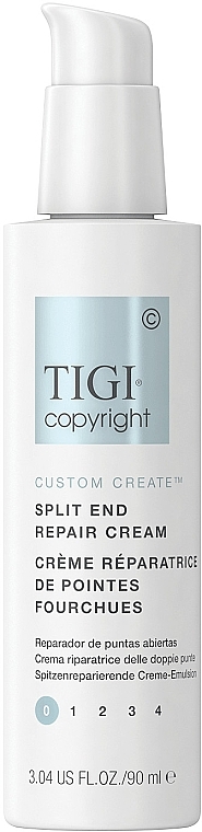 Regenerating Anti Split Hair Cream - Tigi Copyright Split End Repair Cream — photo N1