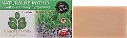 Natural Soap "Lemongrass and Lavender Oil" - Powrot do Natury Natural Soap Lemon grass and lavender Oil — photo N4