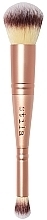 Fragrances, Perfumes, Cosmetics Makeup Brush - Stila Cosmetics Dual-Ended Foundation & Concealer Brush