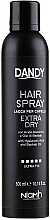 Strong Hold Hair Spray with Hyaluronic Acid - Niamh Hairconcept Dandy Hair Spray Extra Dry Ultra Fix — photo N2
