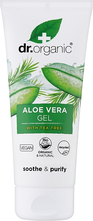 Aloe Vera Gel with Tea Tree - Dr.Organic Aloe Vera — photo N1