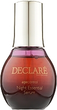 Revitalizing Night Face Serum - Declare Age Control Night Repair Essential Serum (tester) — photo N1