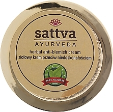 Fragrances, Perfumes, Cosmetics Skin Even Tone Cream - Sattva Ayurveda Anti-Blemish Cream