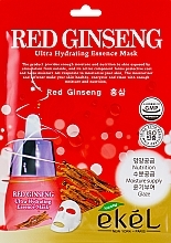 Fragrances, Perfumes, Cosmetics Red Ginseng Sheet Mask - Ekel Red Ging Seng Ultra Hydrating Essence Mask