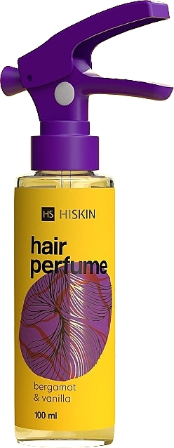 Scented Hair Spray 'Bergamot & Vanilla' - HiSkin Hair Parfume Bergamot & Vanilla — photo N1