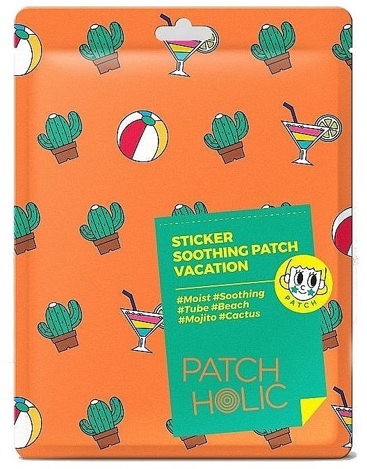 Cacti Face & Body Patches - Patch Holic Sticker Soothing Patch Vacation — photo N8