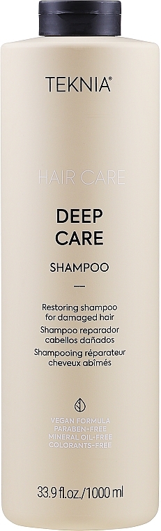 Repairing Shampoo for Damaged Hair - Lakme Teknia Deep Care Shampoo — photo N12