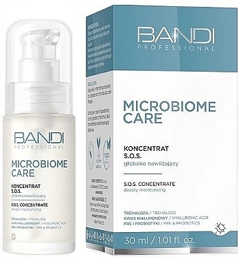 Deep Moisturizing Face Concentrate - Bandi Professional Microbiome Care Deeply Moisturizing SOS Concentrate — photo N1