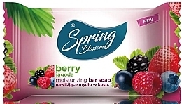 Moisturizing Soap 'Berry' - Spring Blossom Berry Moisturizing Bar Soap — photo N1