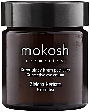 Fragrances, Perfumes, Cosmetics Eye Cream "Green Tea" - Mokosh Cosmetics Green Tea Corrective Eye Cream
