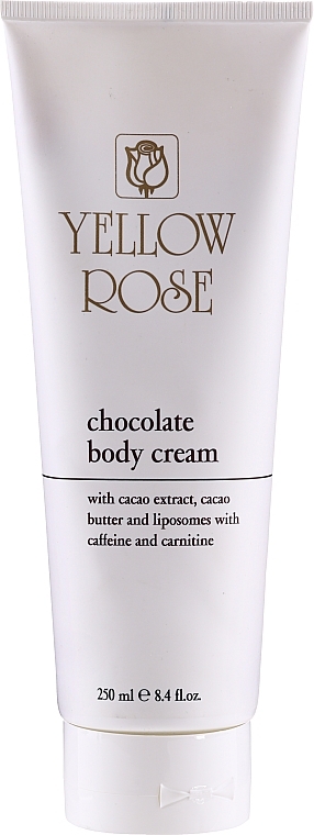 Chocolate Toning Body Massage Cream - Yellow Rose Chocolate Body Cream — photo N7