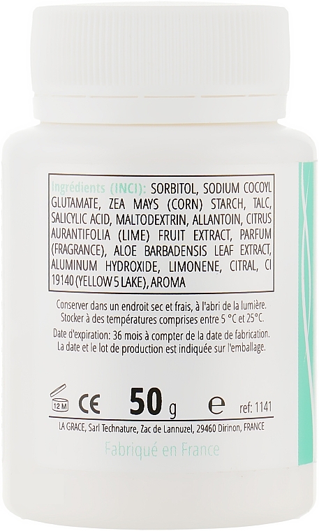 Facial Powder Mask with Salicylic Acid & Amino Acids "Phyto Peeling" - La Grace Fito Peeling Poudre Masque Wash-Off — photo N75