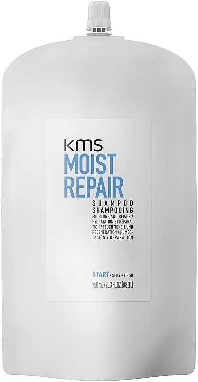 Dry and Damaged Hair Shampoo - KMS California Moist Repair Shampoo (doypack) — photo N1