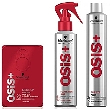 Fragrances, Perfumes, Cosmetics Set - Schwarzkopf Professional Osis+ (matt/gum/100ml + serum/200ml + hairspray/300ml)